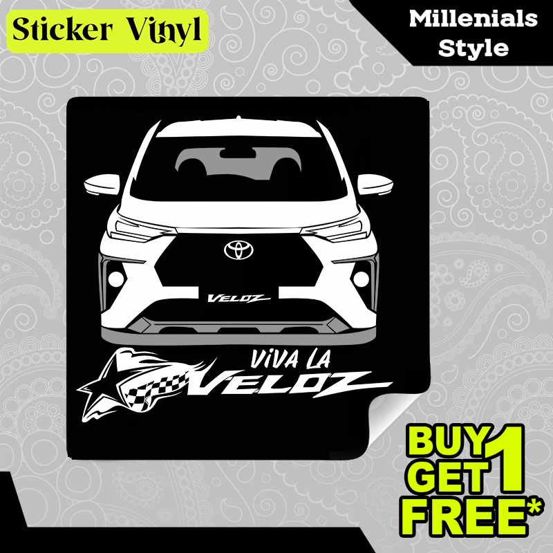 

Stiker Sticker Viva La Veloz Toyota Racing Komunitas Pecinta Mobil Toyota Otomotif Aesthetic Bahan Vinyl Satuan Anti Air