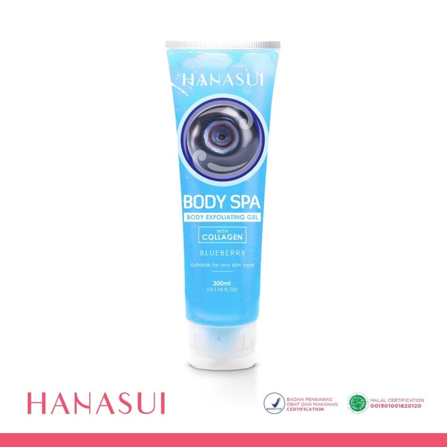 Hanasui Body SPA Exfoliating Gel Blueberry 300ml