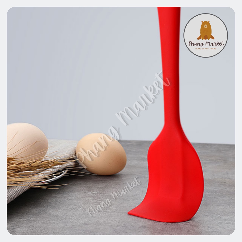 Kitchen Utensil Spatula Silikon Sillikon Silicone Silicon Alat Masak Baking Bake Tahan Panas Food Grade