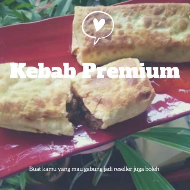 

Kebab premium Ceu Kokom Rasa Beef cheese (BC)