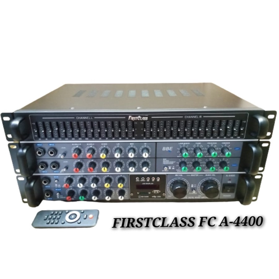 AMPLI FIRSTCLASS FC A4400 PROFESSIONAL AUDIO AMPLIFIER