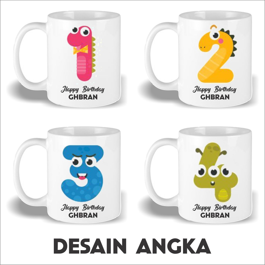 KADO ULANG TAHUN ll MUG CUSTOM SATUAN