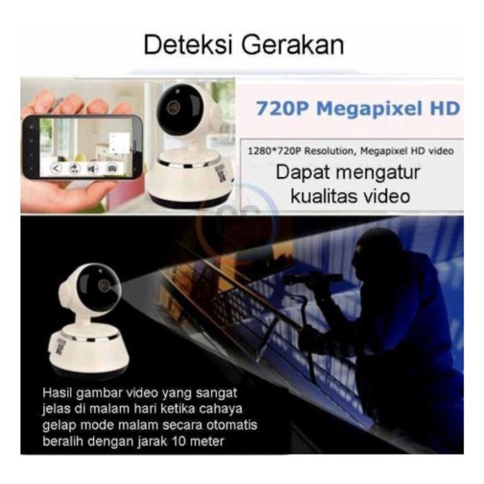 CEV Magic IP Cam CCTV Wifi / KAMERA PENGINTAI CC TV /BIKIN RUMAH JADI AMAN