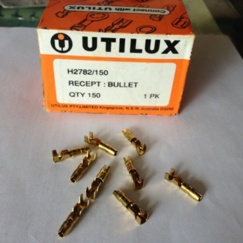 TERMINAL/SKUN UTILUX H2782 BULAT MALE - HARGA 10 PCS