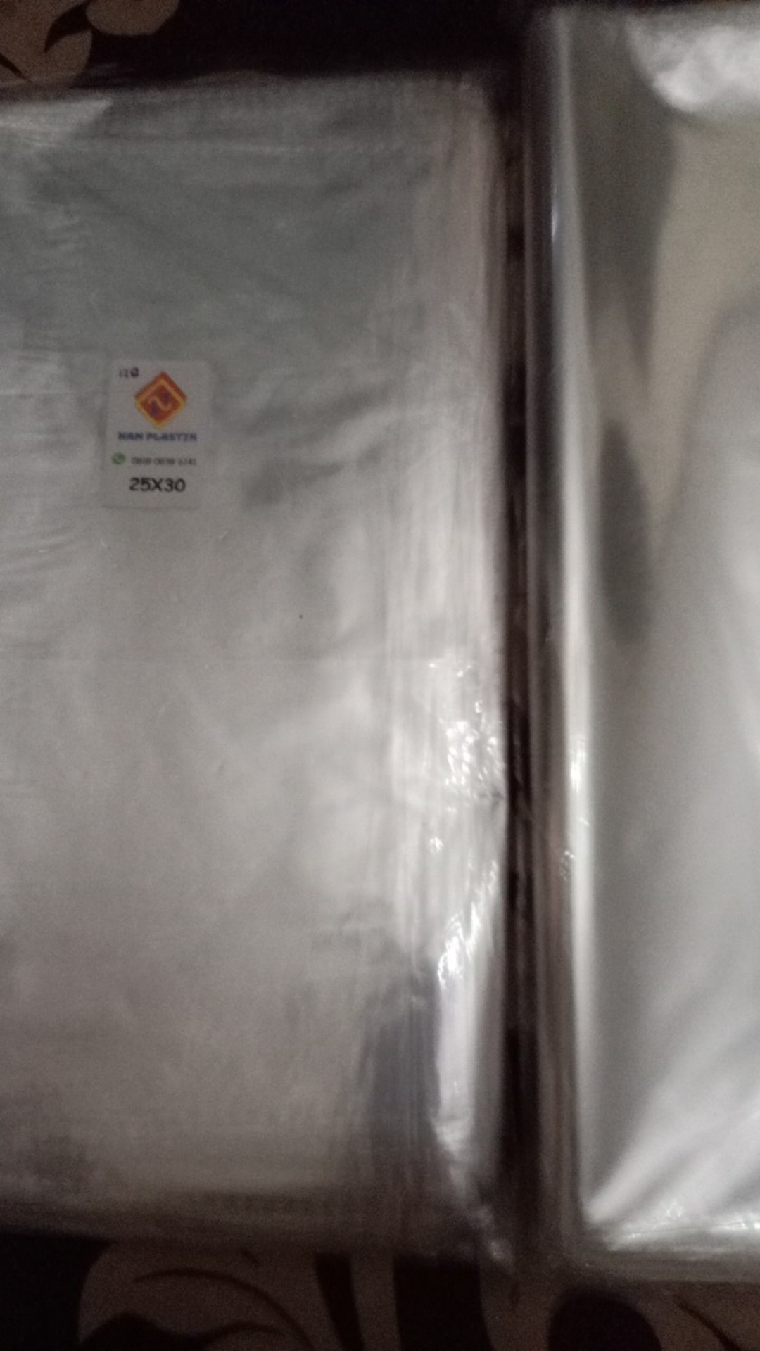 Grosir Plastik Opp  25 X 30 Cm / Per Lembar / Seal / Plastik Onlineshop / Plastik Kemasan