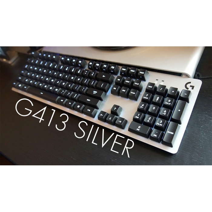 Logitech G413 SILVER Mechanical Backlit Gaming Keyboard