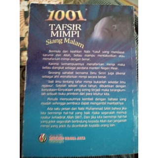 Jual Tafsir Mimpi 1001 Malam Harga Terbaik Februari 2022 Shopee Indonesia