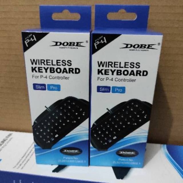 DOBE WIRELESS KEYBOARD FOR PS4 CONTROLLER