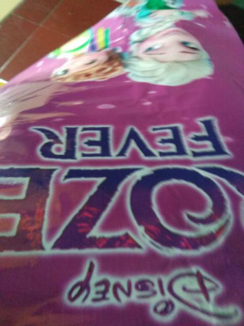 Variasi Stiker Kulkas 1pintu Motiv Frozen Ungu