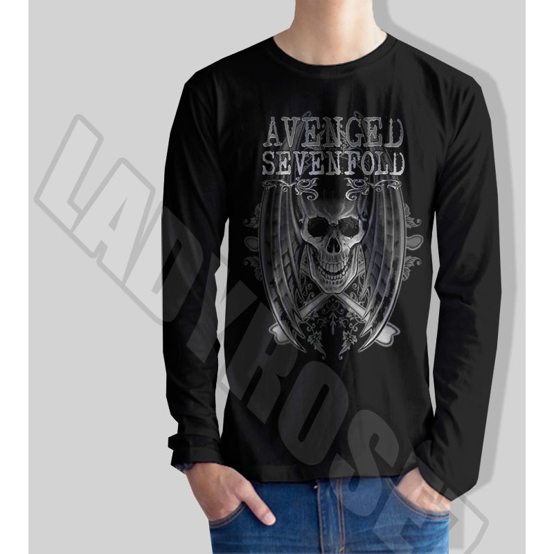 KAOS LENGAN PANJANG AVENGED SEVENFOLD DESIGN 5