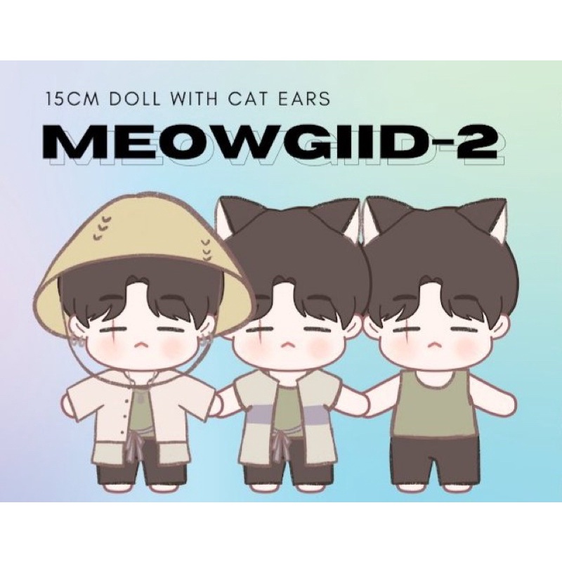 MeowgiiD2 BTS Suga Yoongi D2 Doll (READY STOCK)