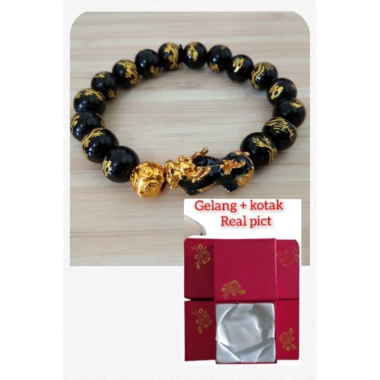 Pixiu 3D Variasi Batu Gambar Naga (P1 Naga 10)