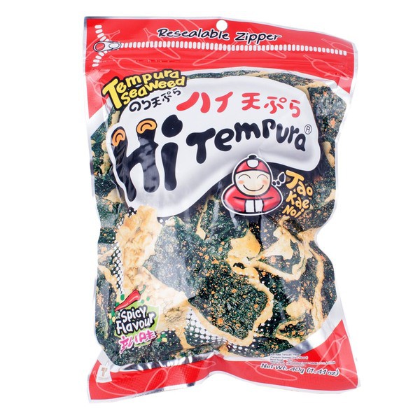 

TAO KAE NOI Tempura Seaweed Spicy Flavor 40gr