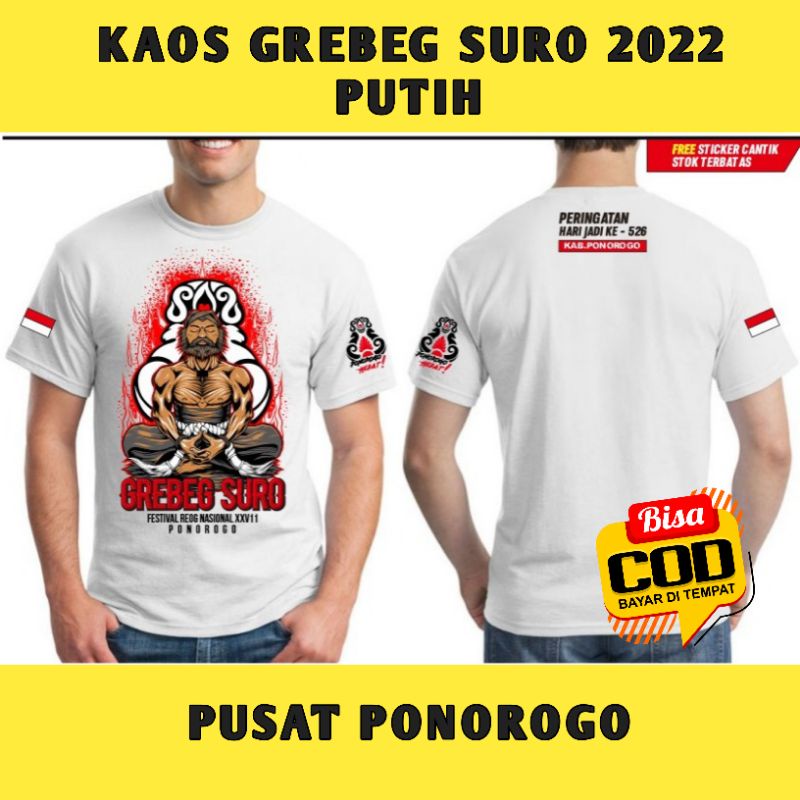 KAOS GREBEG SURO ORIGINAL 2022 / KAOS GREBEK SURO 2022 ORIGINAL