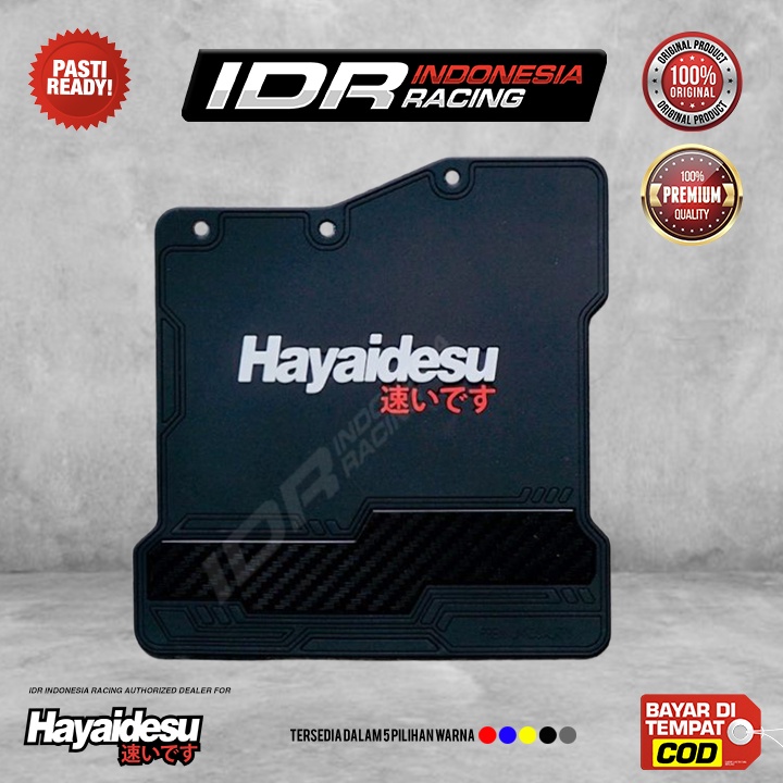 Penahan Lumpur XMAX Mudflap Hayaidesu Yamaha