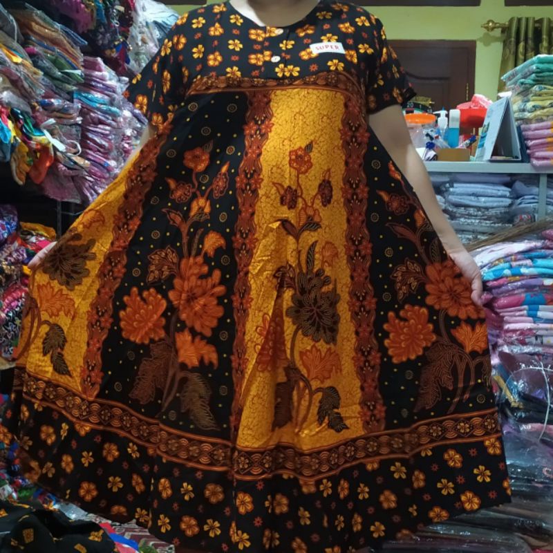 Daster klok kencana ungu