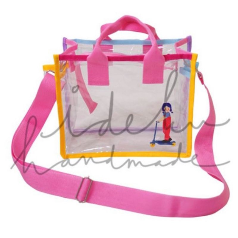 PUBI CLEAR BAG BY IDEKU HANDMADE ❤ READY ❤