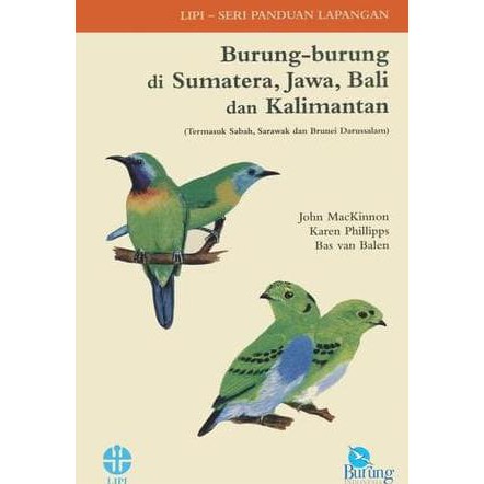 Buku Panduan lapangan Burung-burung di Sumatra,Jawa,,Bali,Kalimantan
