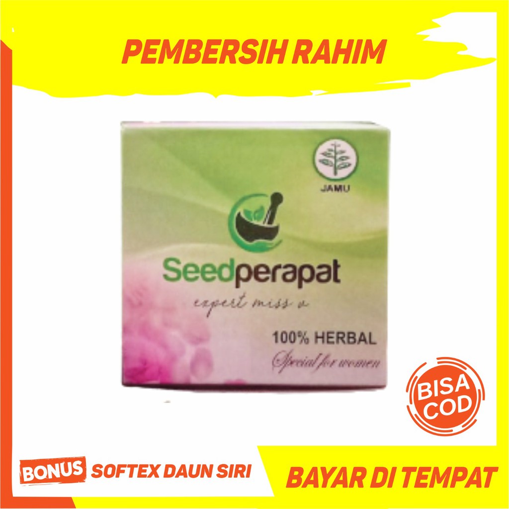 SEED PERAPAT OBAT PEMBERSIH RAHIM PELANCAR HAID PEREDA NYERI AMPUH JAMU MEMPELANCAR HAID PIL MENS
