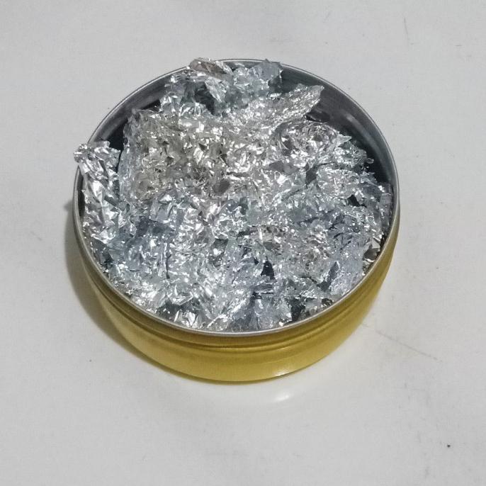 

Cuci Gudang Awal Tahun Edible Gold Leaf Mini Jar / GOLD SHEET LEAF Dapat Di makan hiasan kue -