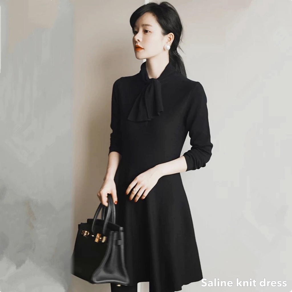 Saline knit dress - Thejanclothes