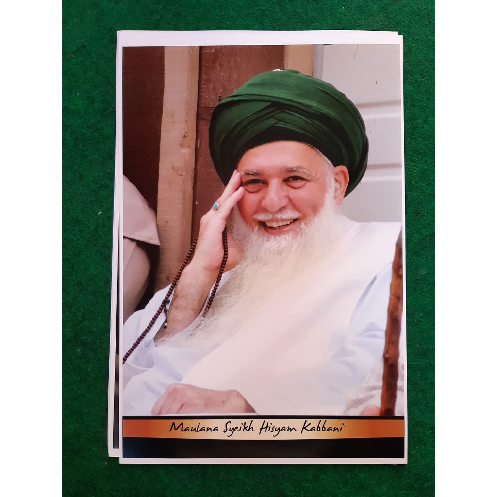 POSTER A3 Maulana Syekh Hisyam Kabbani