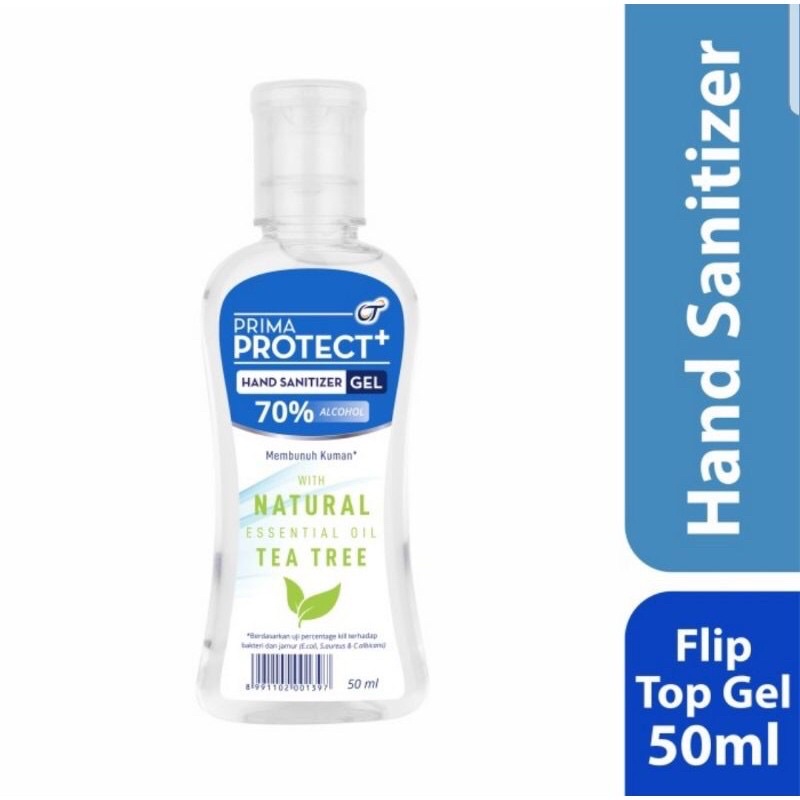 PRIMA PROTECT+ Hand Sanitizer GEL 50 ml