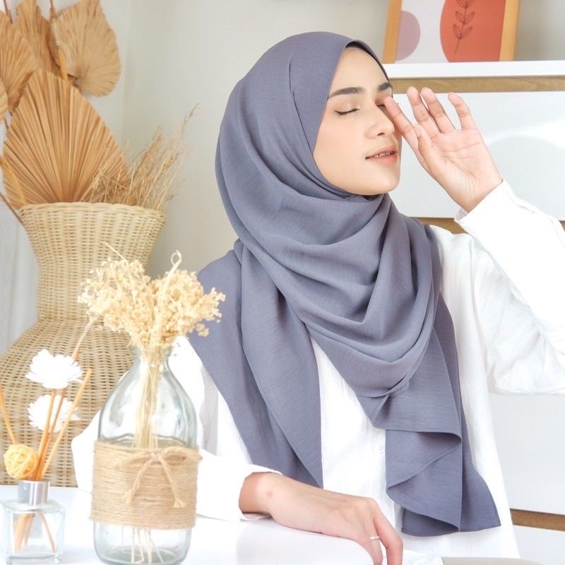 Pashmina Crinkle Airflow Premium / Pashmina Crinkle Flowy Shawl