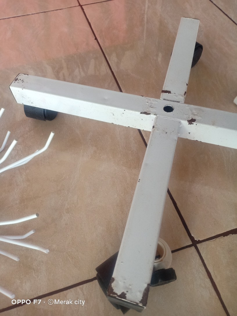 Rak Display Putar Matahari 7 Susun Besi Kuat Tebal  Ada Roda