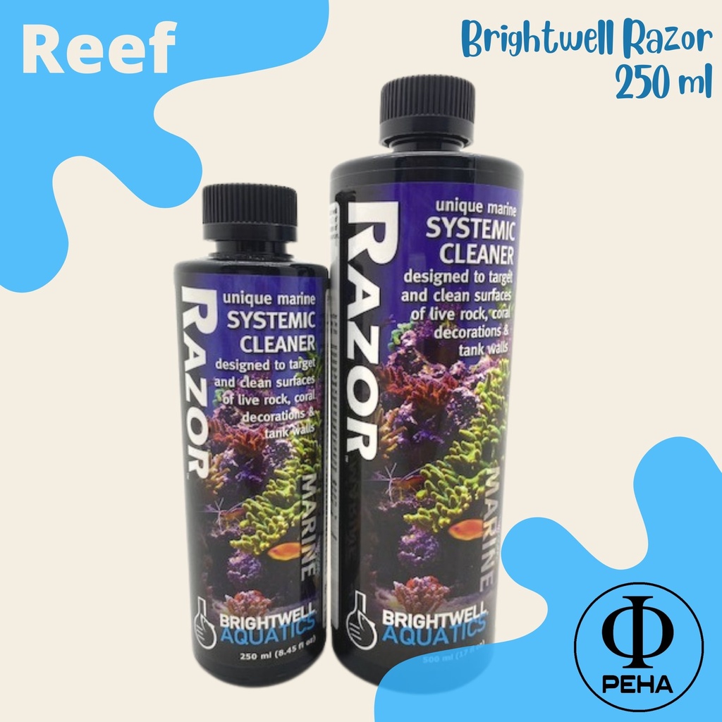 Razor Brightwell - Pembersih Ampuh untuk Semua Jenis Algae 250 ml