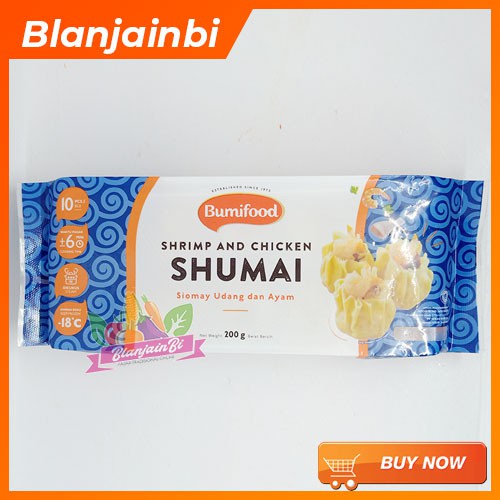 

Bumifood Shrimp and Chiken Shumai 200gr