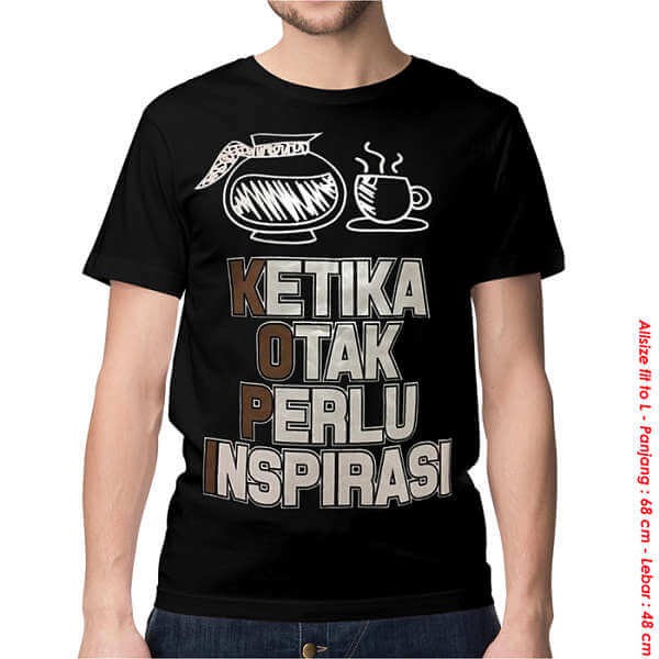 Kaos Distro Kopi Jreng Size L