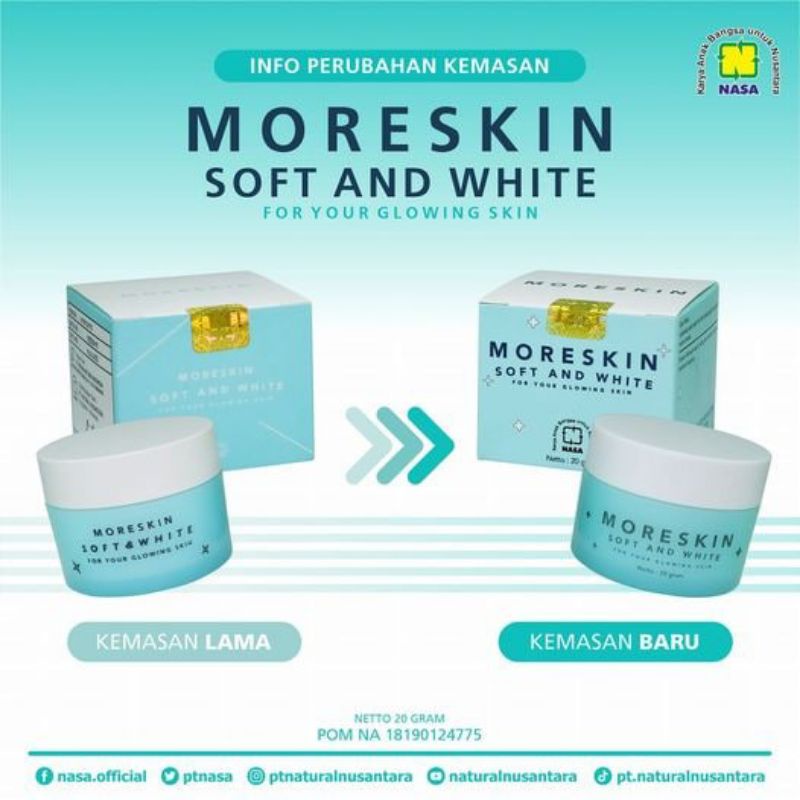 Moreskin soft and white