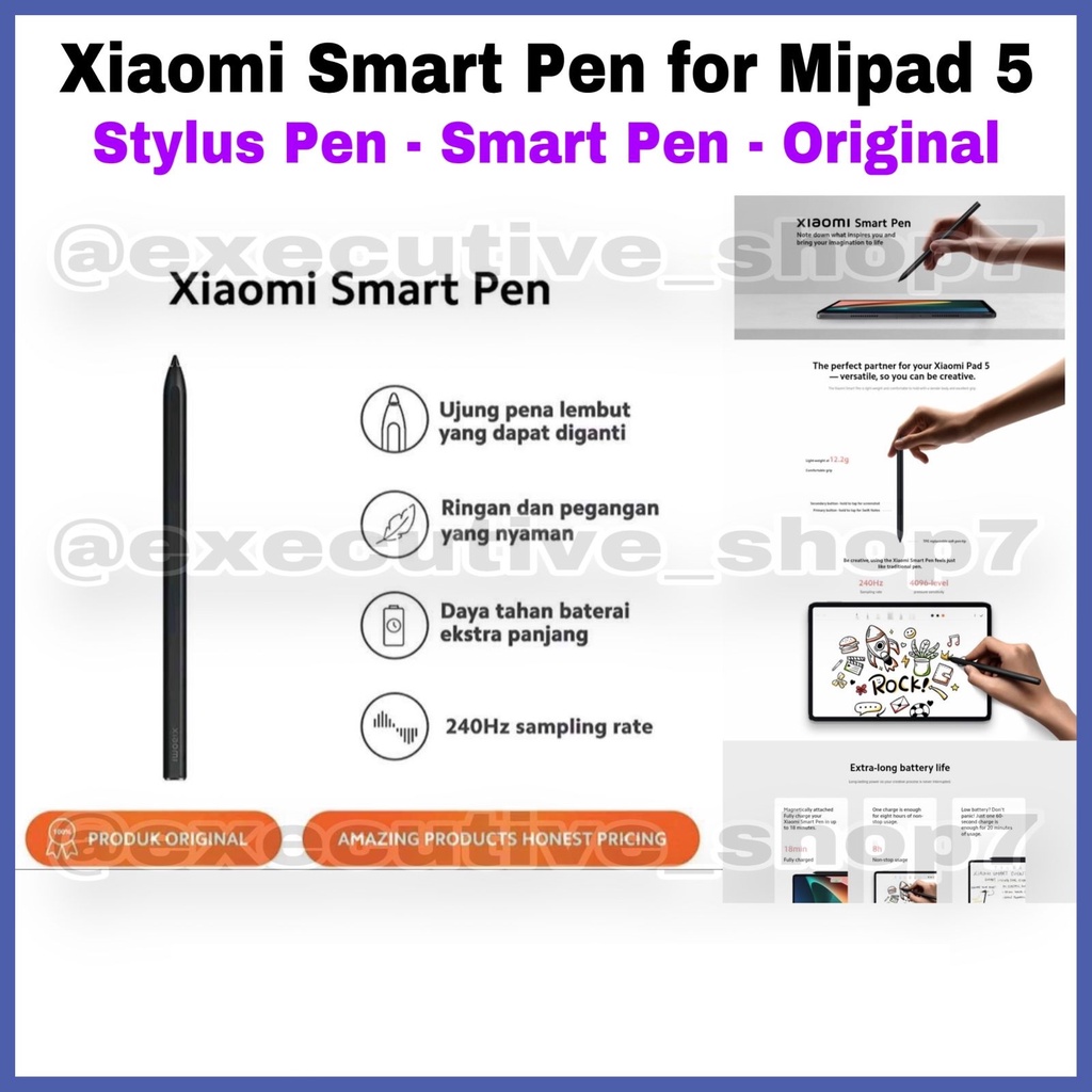 Smart Pen for Mipad 5 Stylus Pen - Smart Pen - Original