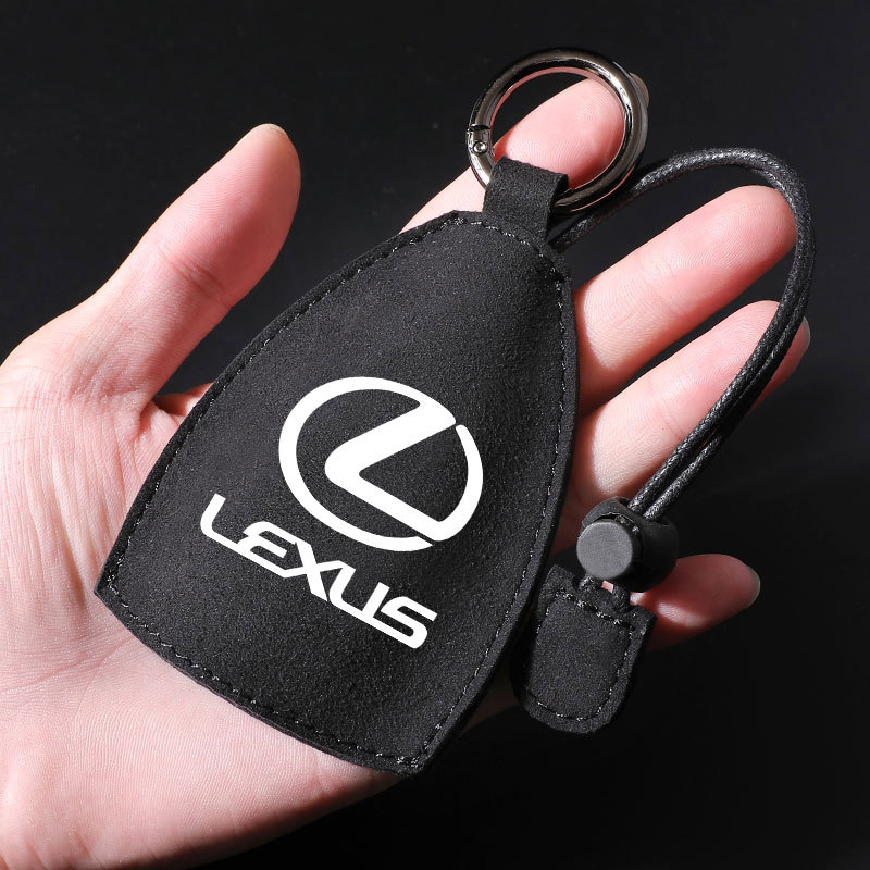 Suede Car key bag Universal fob for Lexus Car Key Case