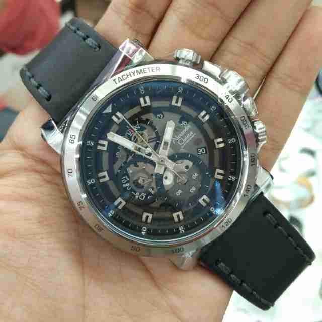 Jam tangan pria alexandre christie 6429 MC silver