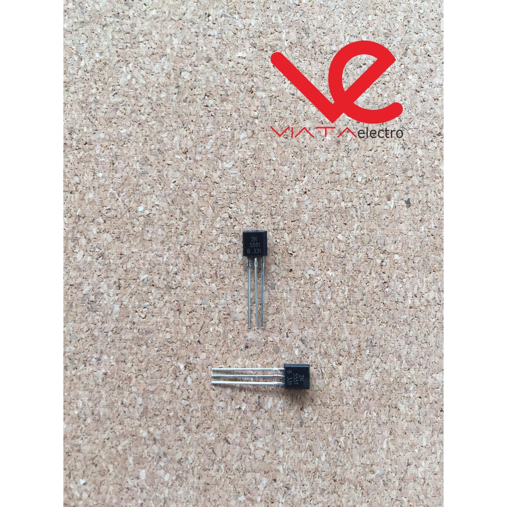 2N5551 TRANSISTOR (1 BUAH) 2N 5551 ASLI ORIGINAL 2 N 5551 ORI