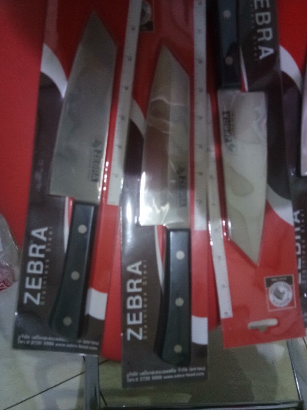 Zebra Japanese Pisau Dapur / Cleaver Chef 6,5 (100254)