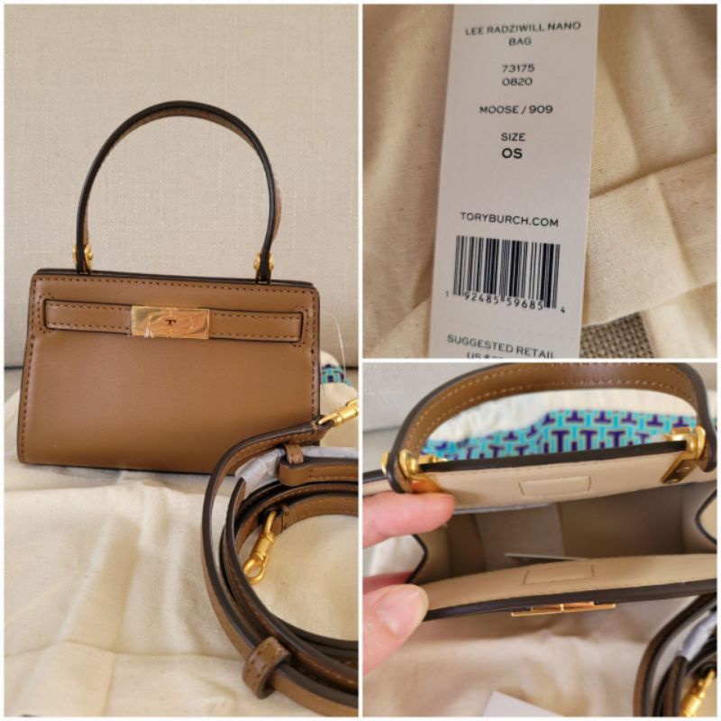 Tory Burch nano lee radziwill/tory burch bag/tas tory burch ori