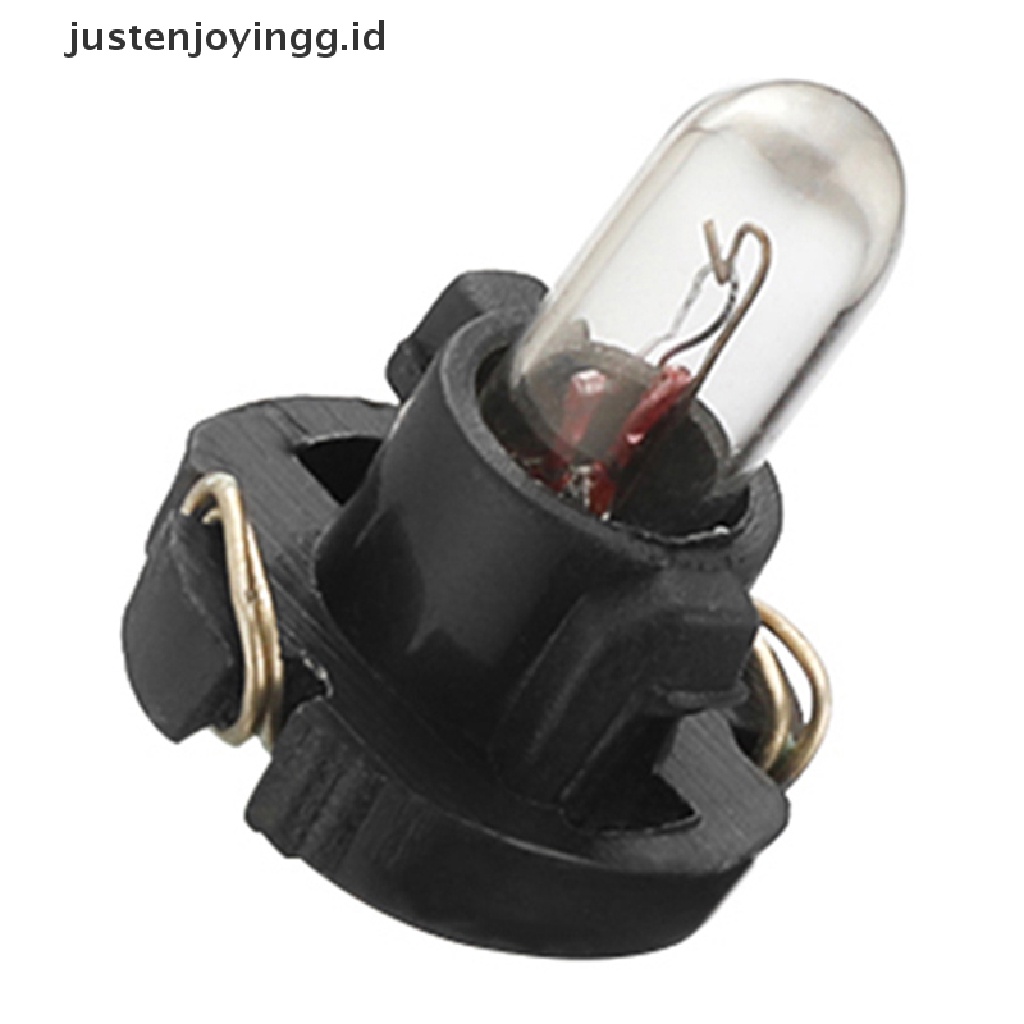 // justenjoyingg.id // 5Pcs T3 T4.2 LED Bulbs Car Interior Wedge Dashboard Warming Indicator Lamps ~