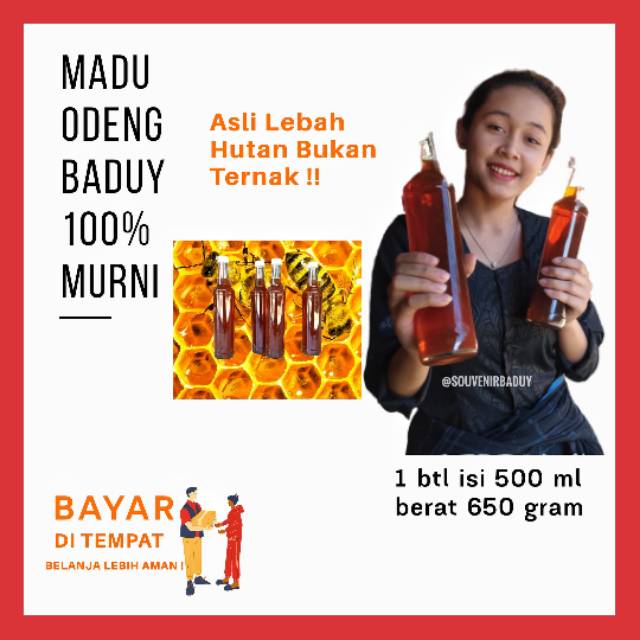 

DI JAMIN 100% MURNI MADU BADUY (MADU HUTAN BUKAN TERNAK)