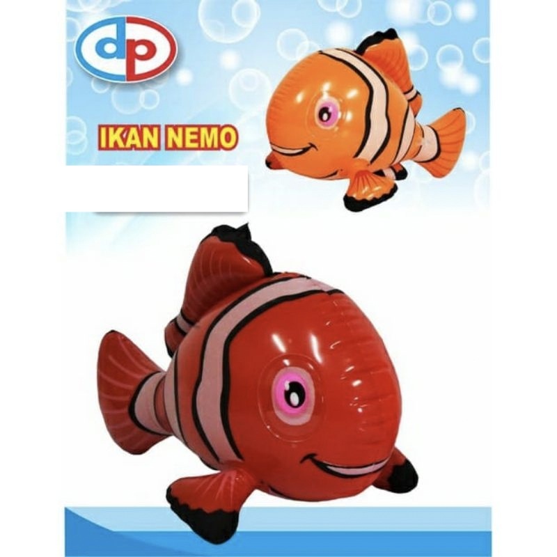 MAINAN ANAK BALON TIUP IKAN NEMO