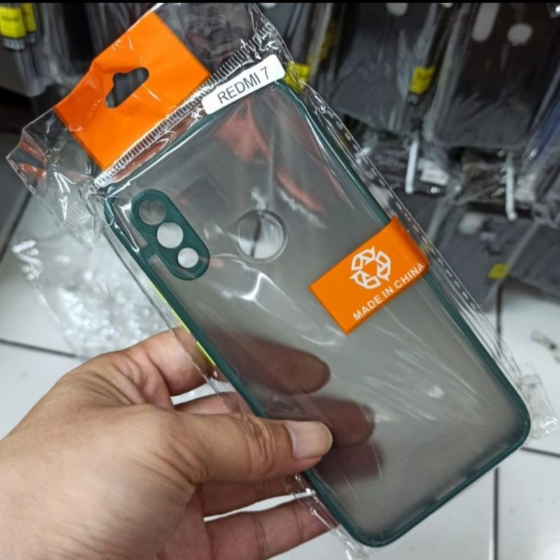 Xiaomi Redmi 7 case fuze dove doff matte colour warna