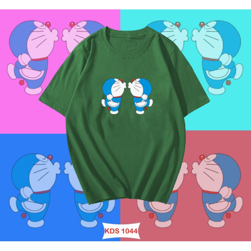 T-SHIRT / TUMBLR TEE DORAEMON KISS /UNISEX COTTON 30S PREMIUM