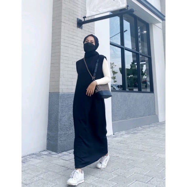 INNER DRESS/INNER DRESS TANPA LENGAN/INNER DRESS PANJANG TANPA LENGAN