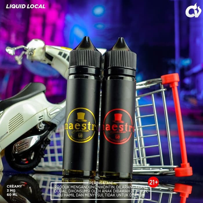 Liquid Maestro Signature Series 60ML 3MG by Doodle berpita cukai