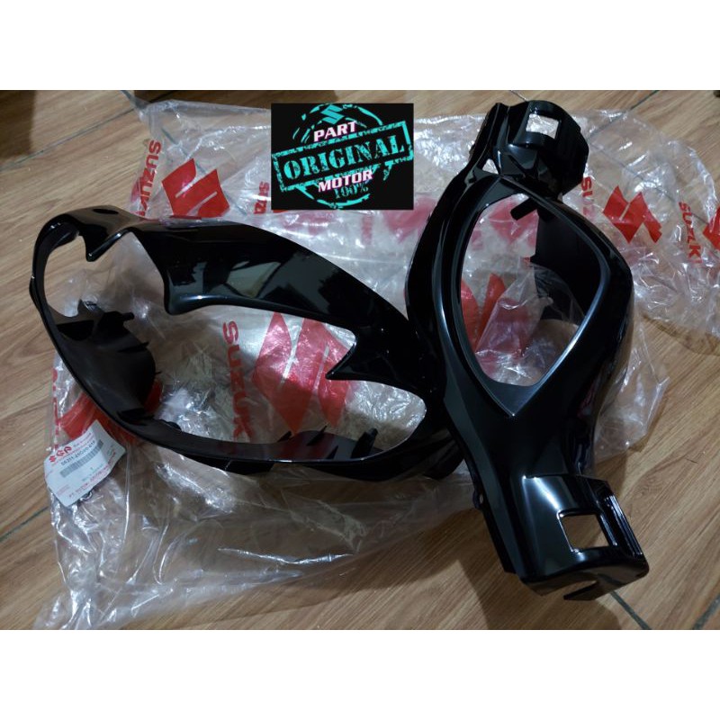 Batok cover lampu depan belakang shogun 125 R HITAM ORI SGP