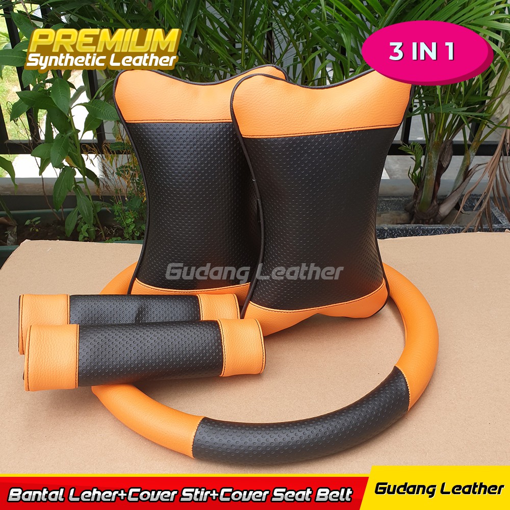 Set Bantal Mobil 3 IN 1 / Bantal Mobil