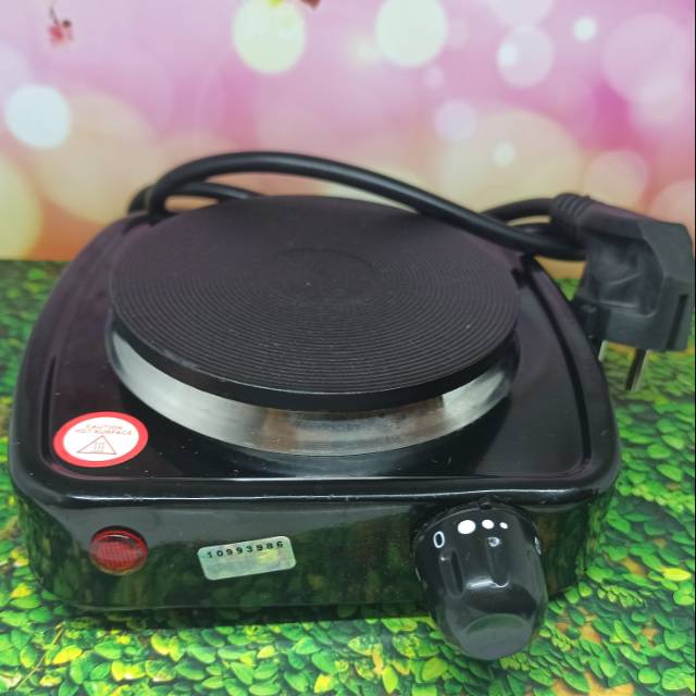 Cepat panas Kompor Listrik 1 Tungku Satu Tungku Electric Electrical Stove pan elektrik 500 watt jnp