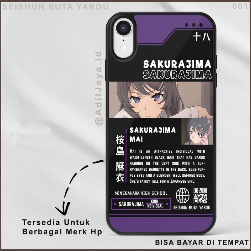 Best Sakurajima Mai Phone Case | Seishun Buta Yarou